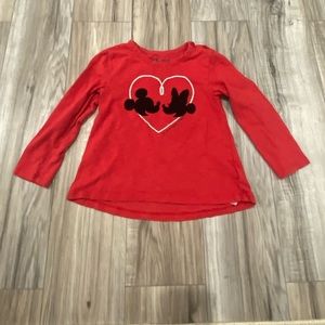 Gap Mickey and Minnie Shirt